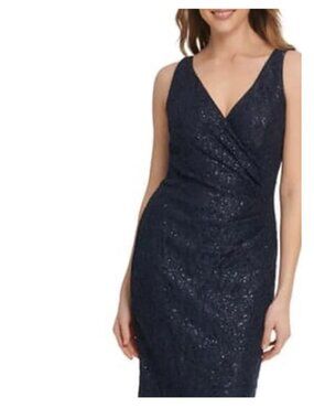Ralph Lauren Shimmery Lace and Sparkle cocktail dress